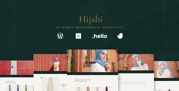 Hijabi – Muslim Shop Woocommerce Elementor Template Kit